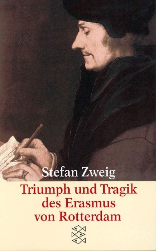 Buchcover und Innenansicht für das Buch: Triumph und Tragik des Erasmus von Rotterdam
