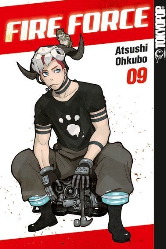 Buchcover und Innenansicht für das Buch: Fire Force 09