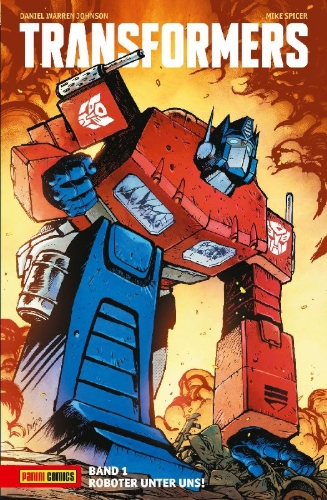 Buchcover und Innenansicht für das Buch: Transformers (Pocket Edition): Roboter unter uns
