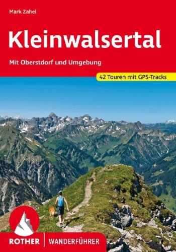 Buchcover und Innenansicht für das Buch: ROTHER Wanderführer Kleinwalsertal