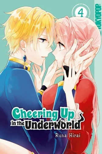 Buchcover und Innenansicht für das Buch: Cheering Up in the Underworld 04