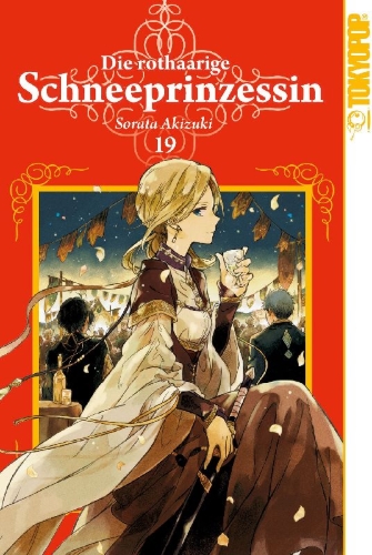 Buchcover und Innenansicht für das Buch: Die rothaarige Schneeprinzessin 19