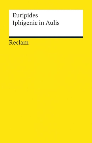 Buchcover und Innenansicht für das Buch: Iphigenie in Aulis