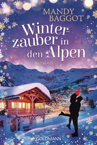 Buchcover und Innenansicht für das Buch: One Winter at the French Chalet