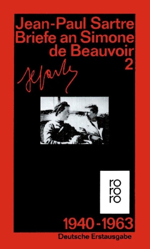 Buchcover und Innenansicht für das Buch: Briefe an Simone de Beauvoir 2 und andere. 1940 - 1963