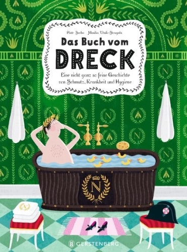 Buchcover und Innenansicht für das Buch: Das Buch vom Dreck