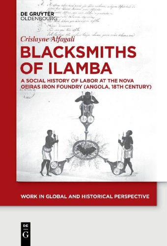 Buchcover und Innenansicht für das Buch: Blacksmiths of Ilamba