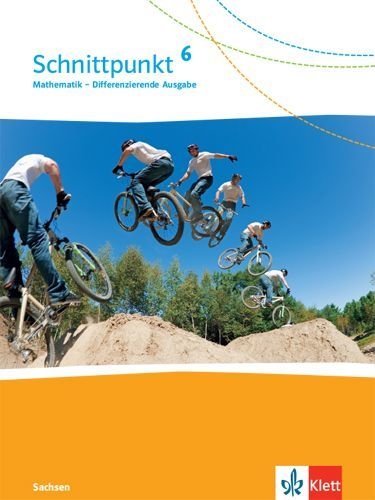 Buchcover und Innenansicht für das Buch: Schnittpunkt Mathematik 6. Schülerbuch Klasse 6. Differenzierende Ausgabe Sachsen
