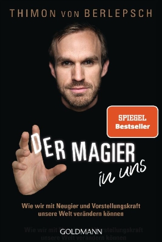 Buchcover und Innenansicht für das Buch: Der Magier in uns