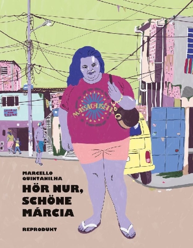 Buchcover und Innenansicht für das Buch: Hör nur, schöne Márcia