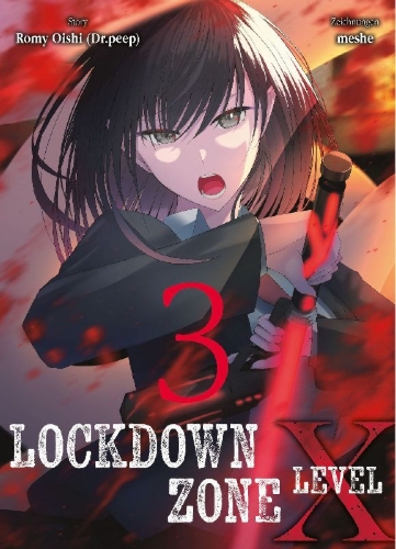 Buchcover und Innenansicht für das Buch: Lockdown Zone Level X 03