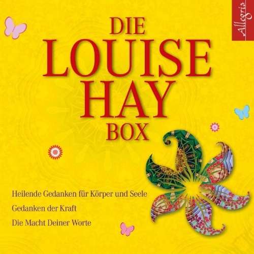 Buchcover und Innenansicht für das Buch: Die Louise-Hay-Box