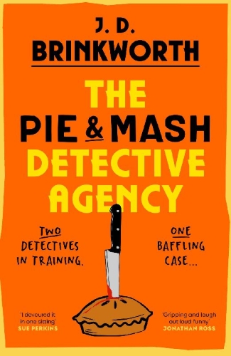 Buchcover und Innenansicht für das Buch: The Pie & Mash Detective Agency