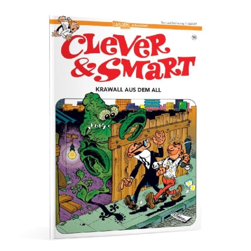 Buchcover und Innenansicht für das Buch: Mortadelo y Filemon: Los invasores