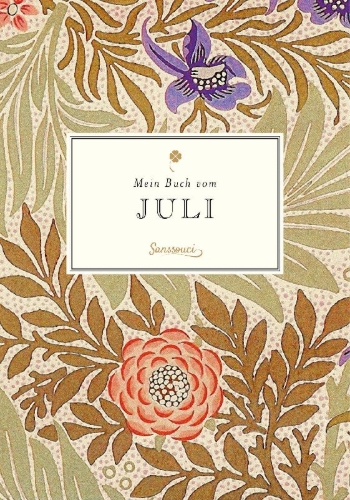 Buchcover und Innenansicht für das Buch: Mein Buch vom Juli