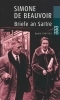 Buchcover und Innenansicht für das Buch: Briefe an Sartre