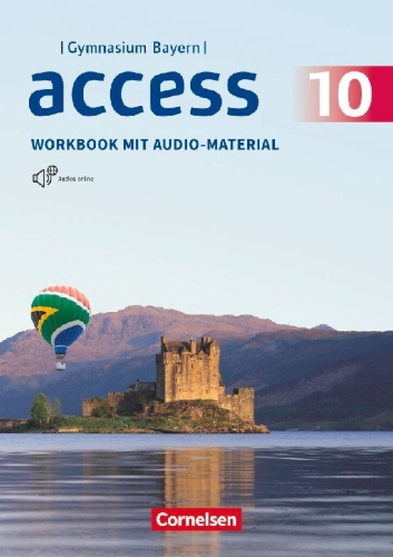 Buchcover und Innenansicht für das Buch: Access 10. Jahrgangsstufe - Bayern - Workbook mit Audios online
