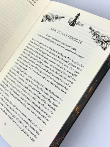 Buchcover und Innenansicht für das Buch: Evil Elite - Der Kodex der Ehre