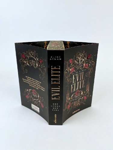 Buchcover und Innenansicht für das Buch: Evil Elite - Der Kodex der Ehre