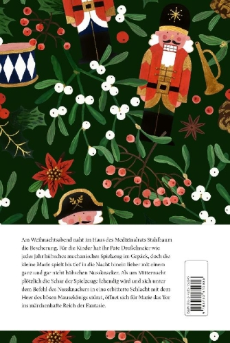 Buchcover und Innenansicht für das Buch: Nussknacker und Mausekönig. Eine Weihnachtsgeschichte