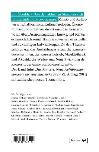 Buchcover und Innenansicht für das Buch: Das Konzert II