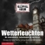 Buchcover und Innenansicht für das Buch: Wetterleuchten. Ein dramatischer Zwischenfall für Kluftinger