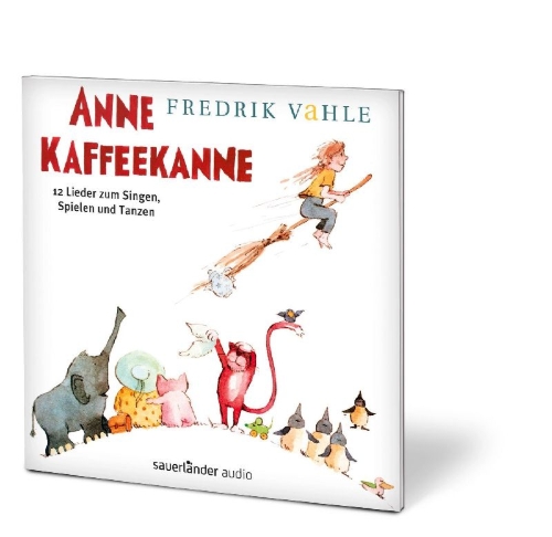 Buchcover und Innenansicht für das Buch: Anne Kaffeekanne