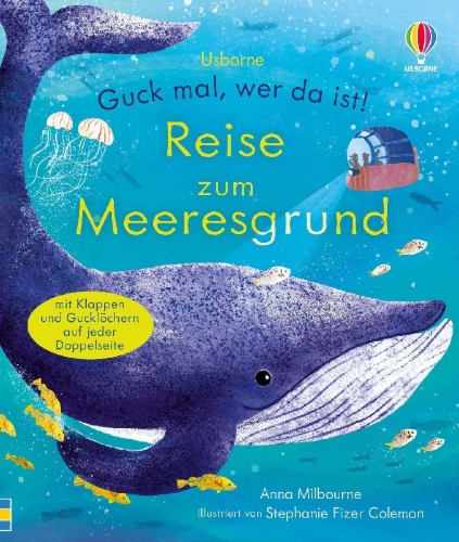 Buchcover und Innenansicht für das Buch: Peep Inside the Deep Ocean