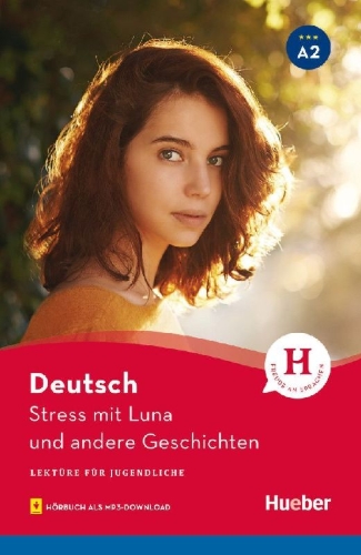 Buchcover und Innenansicht für das Buch: Stress mit Luna und andere Geschichten