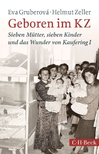 Buchcover und Innenansicht für das Buch: Geboren im KZ