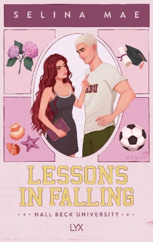Buchcover und Innenansicht für das Buch: Lessons in Falling