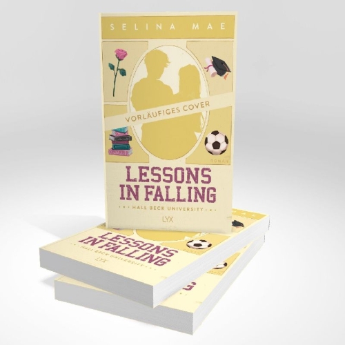 Buchcover und Innenansicht für das Buch: Lessons in Falling