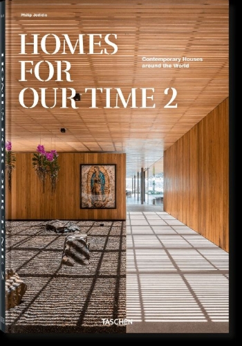 Buchcover und Innenansicht für das Buch: Homes for Our Time. Contemporary Houses around the World. Vol. 2