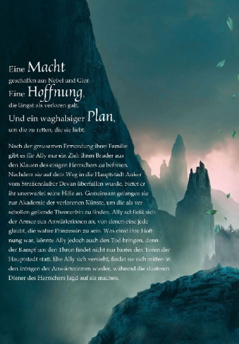 Buchcover und Innenansicht für das Buch: Das Gift der Mondlilie