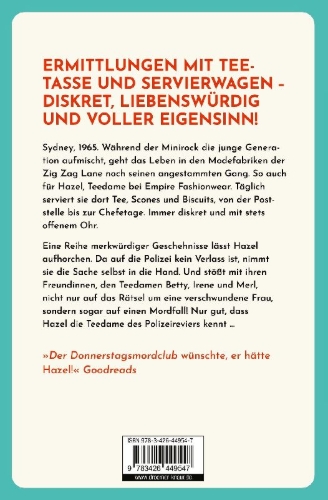 Buchcover und Innenansicht für das Buch: Die Tea Ladies