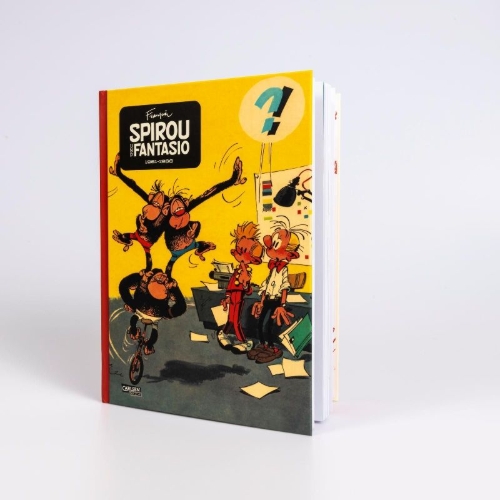 Buchcover und Innenansicht für das Buch: Spirou et Fantasio - L'intégrale Tome 8 - Aventures humoristiques