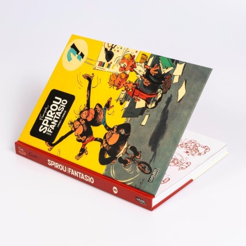 Buchcover und Innenansicht für das Buch: Spirou et Fantasio - L'intégrale Tome 8 - Aventures humoristiques