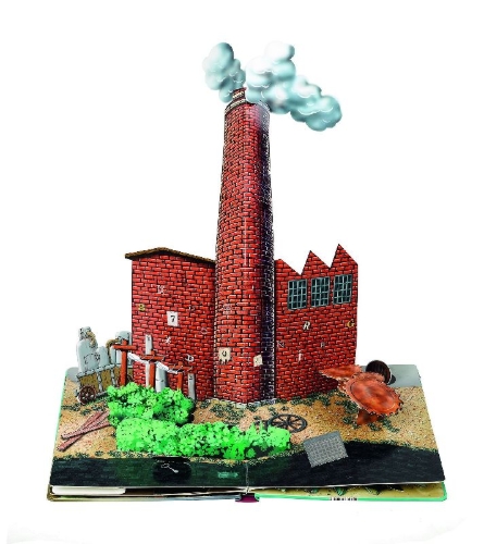 Buchcover und Innenansicht für das Buch: 24 DAYS ESCAPE 3D Pop-Up-Adventskalender- Sherlock Holmes und der Schlüssel des Poseidon