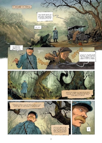 Buchcover und Innenansicht für das Buch: Brocéliande - Forêt du petit peuple