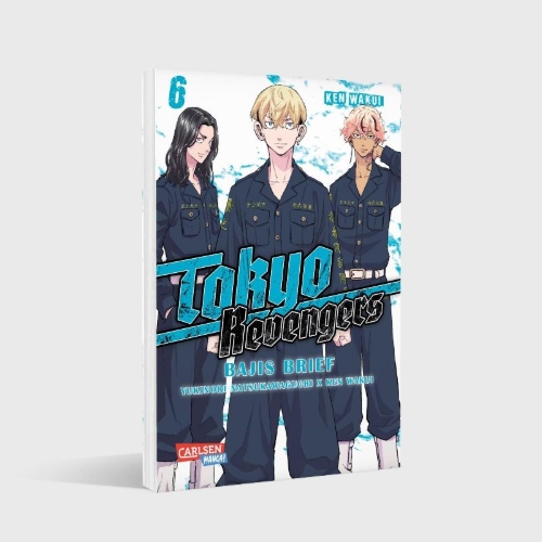 Buchcover und Innenansicht für das Buch: Tokyo Revengers - Baji Keisuke kara no Tegami
