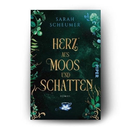 Buchcover und Innenansicht für das Buch: Herz aus Moos und Schatten