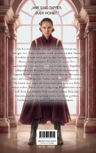 Buchcover und Innenansicht für das Buch: Star Wars: Quen's Peril