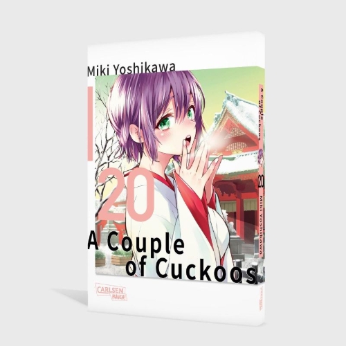 Buchcover und Innenansicht für das Buch: Cuckoo no Iinazuke