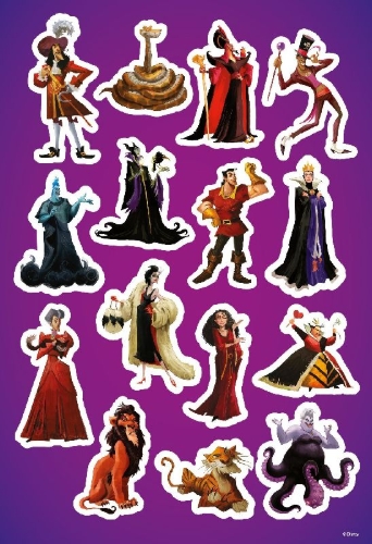 Buchcover und Innenansicht für das Buch: Disney Villains: Der große Villains-Block
