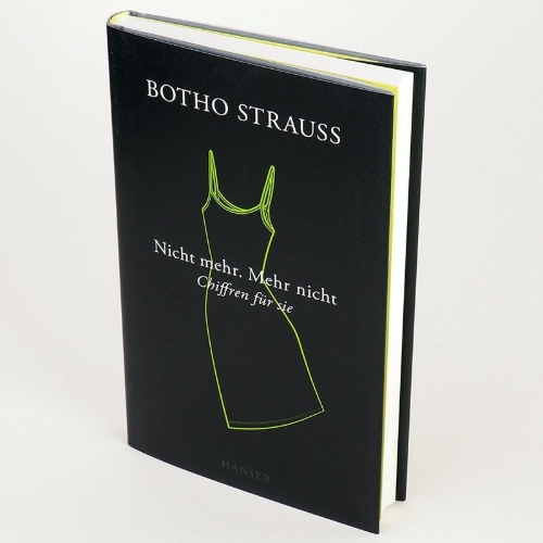 Buchcover und Innenansicht für das Buch: Nicht mehr. Mehr nicht