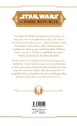 Buchcover und Innenansicht für das Buch: Star Wars: The High Republic - Tales of Light and Life