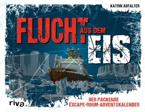 Buchcover und Innenansicht für das Buch: Flucht aus dem Eis