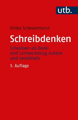 Buchcover und Innenansicht für das Buch: Schreibdenken