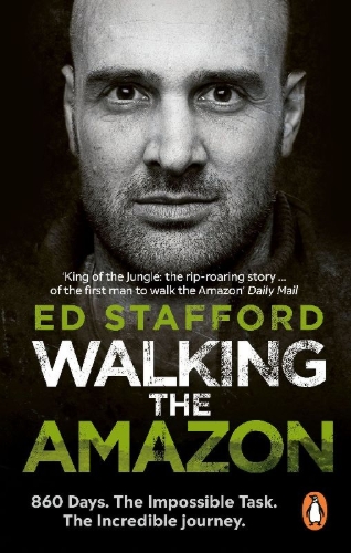Buchcover und Innenansicht für das Buch: Walking the Amazon