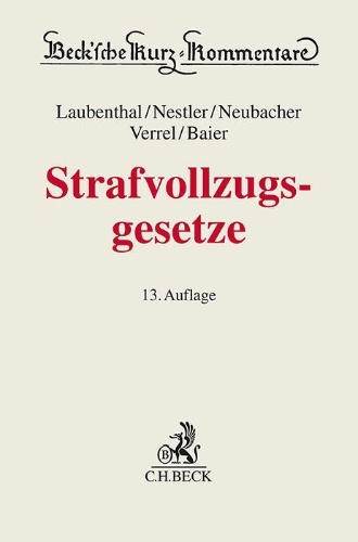 Buchcover und Innenansicht für das Buch: Strafvollzugsgesetze
